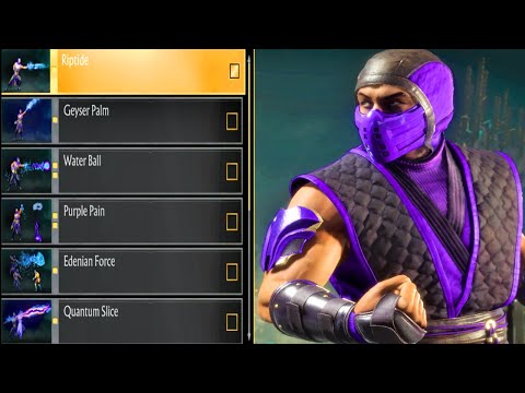 Mk11 - Rain Abilities Showcase And Biggest Combos