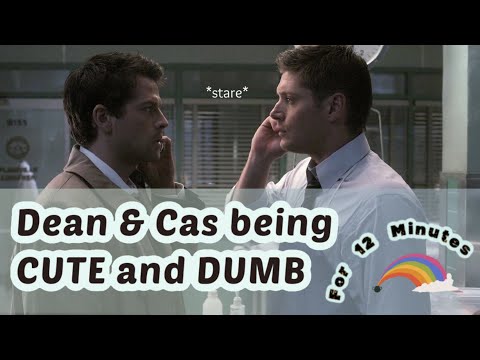 Dean and Cas being cute dumbasses for 12 minutes (not) straight