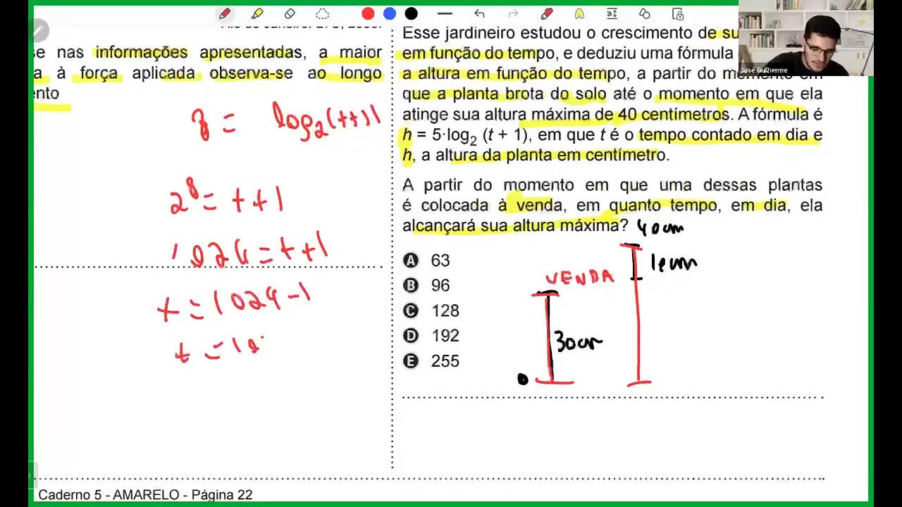 Resolução em Vídeo — Questão 144 ENEM 2019 PPL