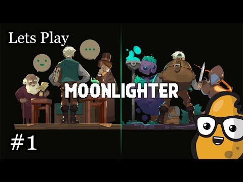 Let's Play Moonlighter Ep. 1 - 2D RPG Shopkeeper Simulator!