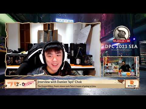 [Winners Interview] FNATIC VS TALON (kpii)