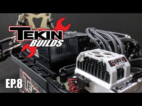 Tekin Builds Ep. 8 - TLR 8IGHT-X E Electronics Install