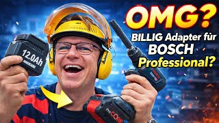 Ich lag FALSCH mit diesem Bosch Akku-Adapter?