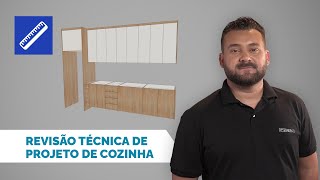 Revisão técnica de projeto de cozinha no Cortecloud