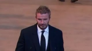 David Beckham spotted joining Queen Elizabeth que at 2 a.m. | Banfield