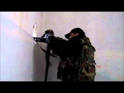 استهداف تحركات قوات النظام في كتيبة السهوة في ريف درعا بواسطة رشاش بي كي سي من قبل كتيبة الشهيد المقدم حافظ المقداد