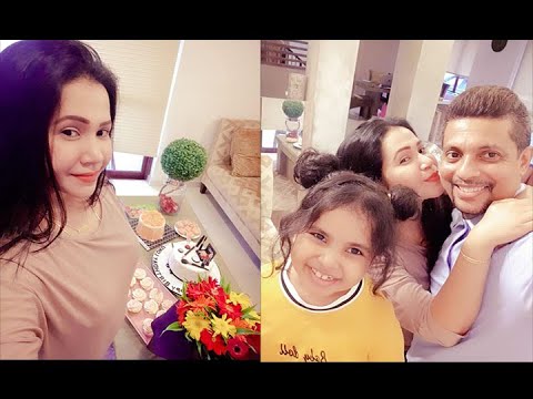 Wathsala Diyalagoda Birthday Party with the family