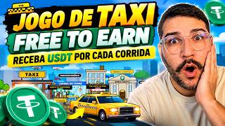 GANHE USDT NESSE JOGUINHO DE TAXI | CRYPTO TAXI