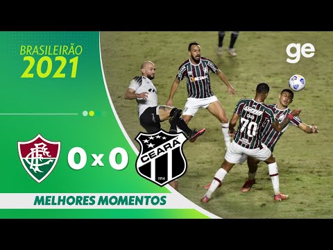 Gols e lances de Fluminense x Ceará