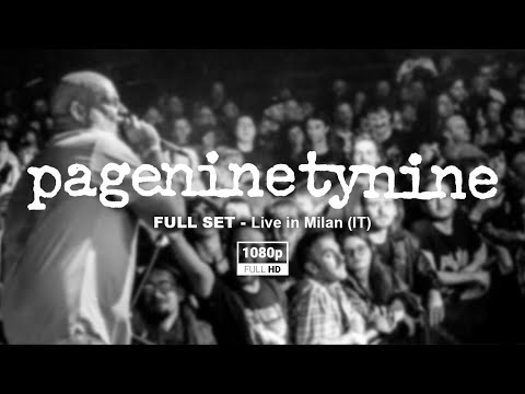 [STICKTIGHT x RDR] PAGENINETYNINE - full set @ Live Club - Milan, 04/11/2025 [1080p]