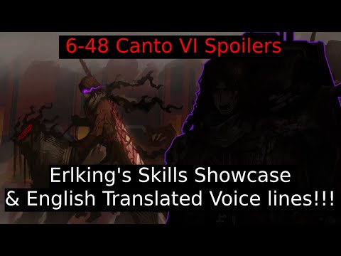 Erlking All Skills and Battle Voice Lines English Translated | Limbus Company Canto VI 6-48 Spoilers