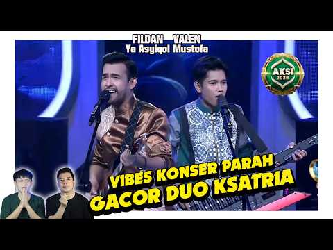 Fildan and Valen rocked the stage with their cool acts, Asyiqol Mustofa