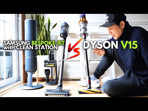 DYSON V15 vs SAMSUNG Bespoke Jet : Can Samsung Compete?