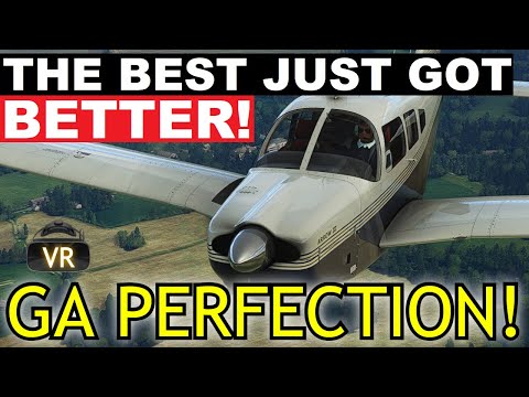 MSFS | Just Flight MASSIVE PIPER UPDATE! VARJO AERO, 13900K, RTX 4090 - SIM UPDATE 12