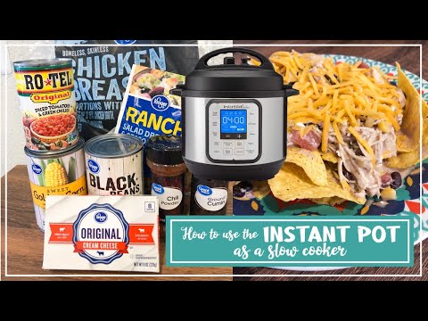 How to Use you Instant Pot as a Slow Cooker