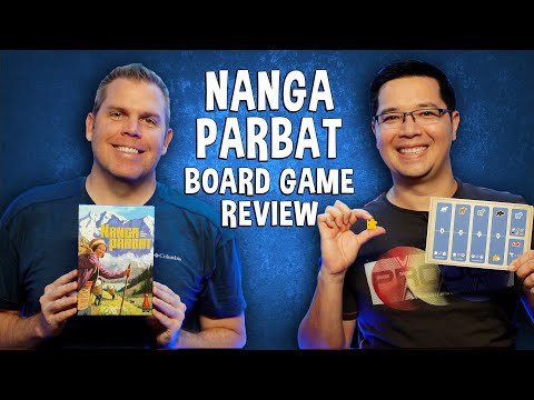 Review of Nanga Parbat - Two Player Mountain Climbing Board Game