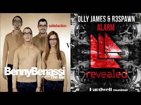 Benny Benassi x Olly James & R3Spawn - satisfaction alarm (Hardwell mashup)