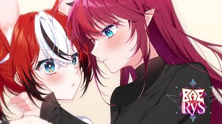 EN組の集合写真可愛いですね。😄😁😚 - 【MV】Erande Kurete Arigato - Honeyworks【IRyS x Baelz Cover】