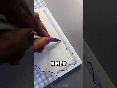 So gestaltest du deine Notizbuchseite richtig schön!😍
