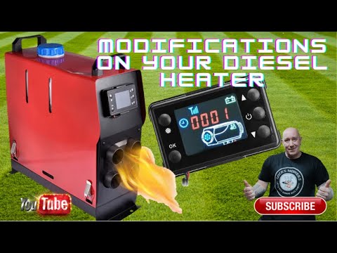 Best Modifications To Improve Your Diesel Heater - improve Performance #dieselheater #modified
