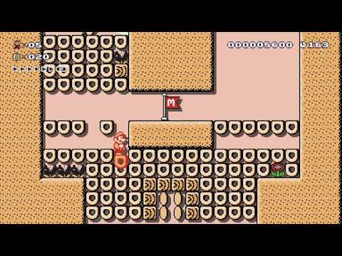 Super Mario Maker 2 – Level 61: Dirty Donuts - Walkthrough