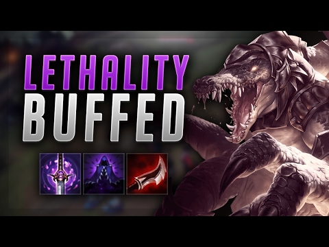 LETHALITY BUFFS BROKEN! FULL LETHALITY RENEKTON BUILD! - Road to Challenger #44