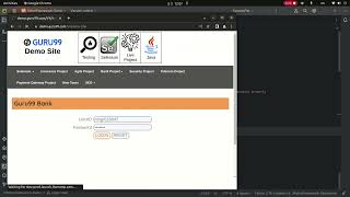 Login Guru99 with Robot Framework