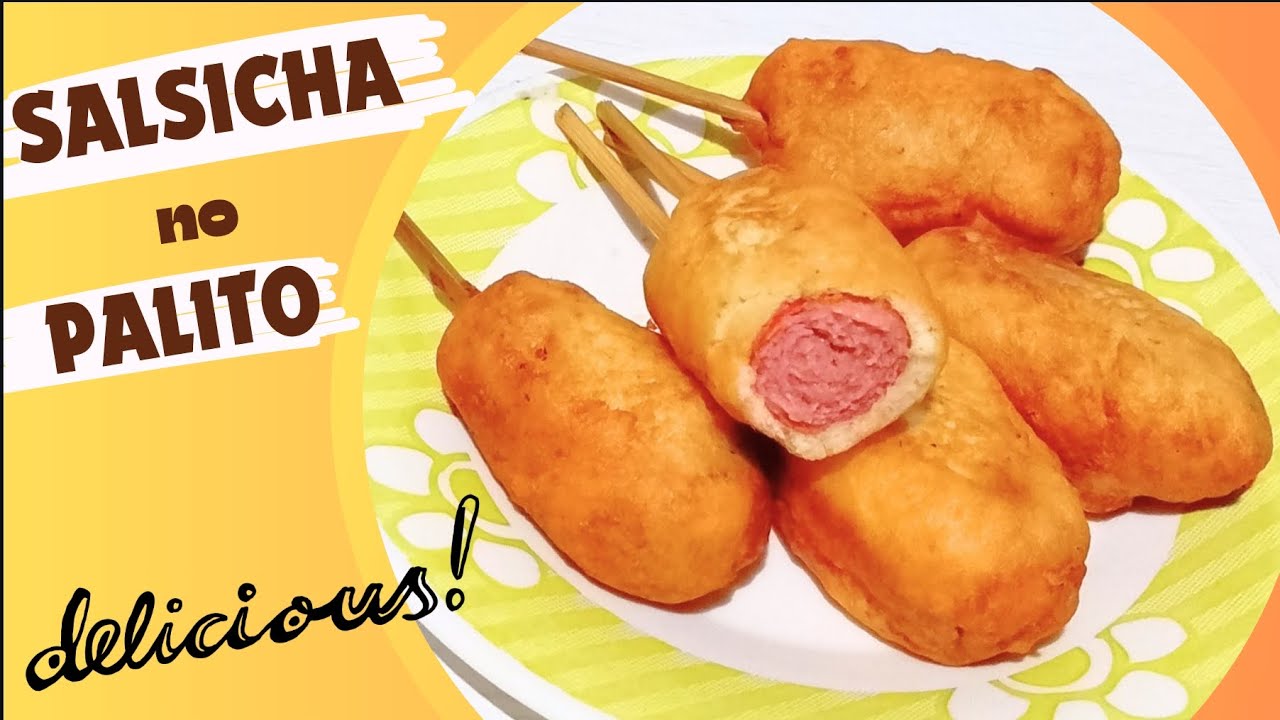 Você precisa experimentar essa delícia | Salsicha no palito fácil e rápido #receitas