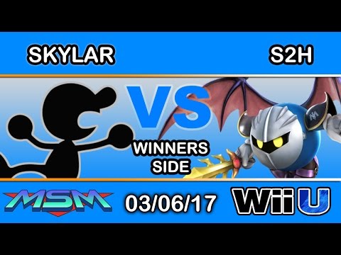 MSM 88 - Skylar (Mr. Game & Watch) Vs. CHG | Slither2Hunter (Meta Knight) Winners Side - Smash Wii U
