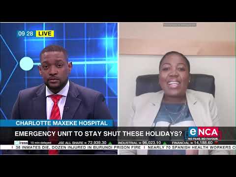 Charlotte Maxeke Hospital Staff plead for Ramaphosa's help