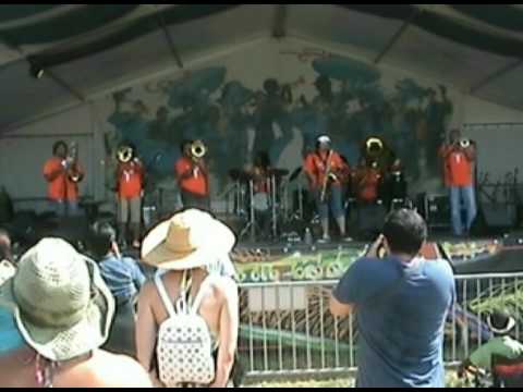 The Pinettes Brass Band - Girls Just Wanna Have Fun pt 1