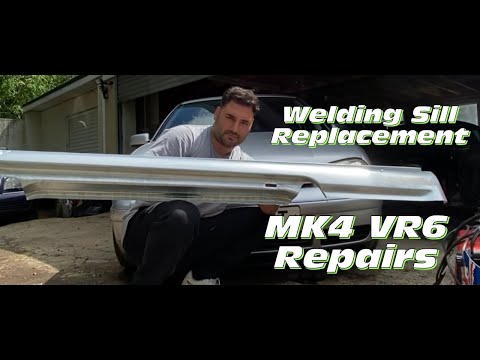 Welding New Sills To My MK4 VR6 inner and outer