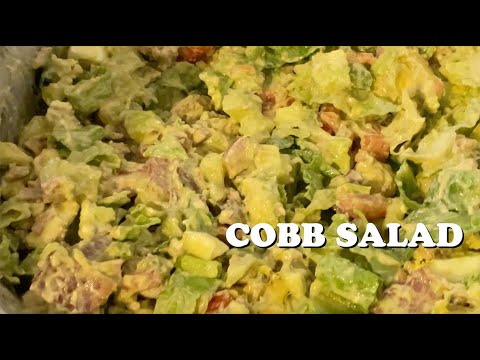 How to make a Cobb salad (Steve's twist with turkey)