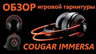 Cougar Immersa Black (3H300P40B.0008) - відео 1
