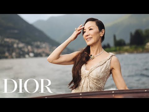 Preparando-se para o desfile da Dior Haute Joailerie com Michelle Yeoh