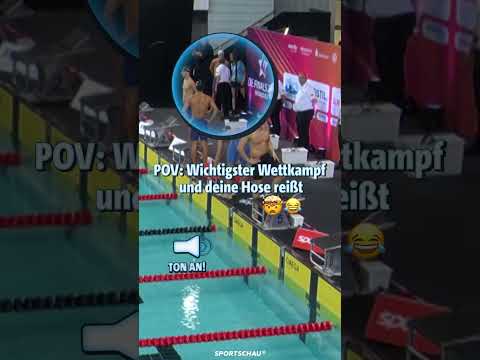 Video Thumbnail: Wichtigster Wettkampf und deine Hose reißt! | Sportschau #shorts