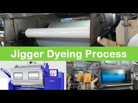 Jigger dyeing process