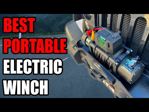Best Portable Electric Winch | Top 5 Battery-Powered Portable Winches for Off-Road Recovery