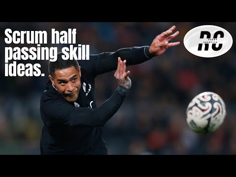 Scrum half passing skill ideas.