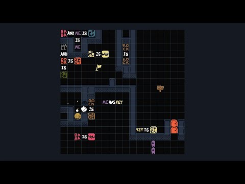 Bodyguards (Level 27) solution (Baba is You / Museum of Unused Levels)