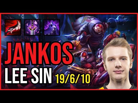 JANKOS - LEE SIN vs GRAVES Jungle - EUW Challenger - Patch 11.3