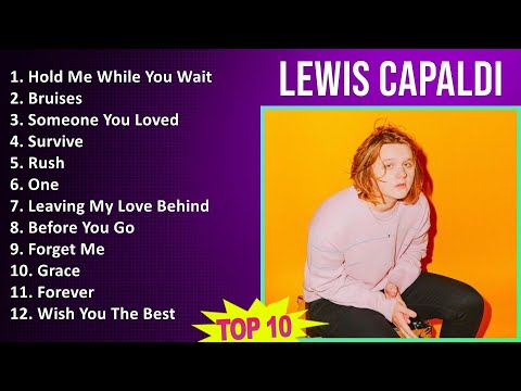 Lewis Capaldi 2025 MIX 1 HOUR - Hold Me While You Wait, Bruises, Someone You Loved, Survive