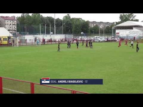U-15 BNT vs. Serbia: Highlights - June 5, 2016