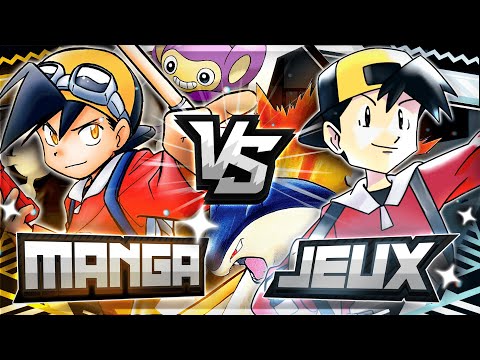 21 DIFFÉRENCES entre les MANGAS et JEUX ! 🌞🌚 (Pokémon or et argent)