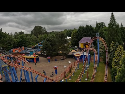 SPINBALL WHIZZER ALTON TOWERS POV ON RIDE 2022