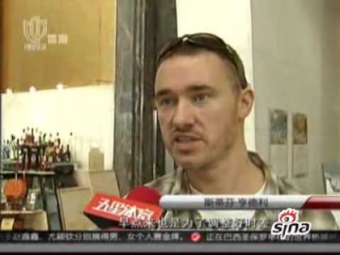 Stephen Hendry in China