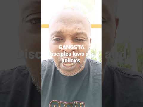 Gangsta Disciples Laws #fyp #gangster