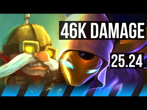 CORKI vs KASSADIN (MID) | 46K damage | NA Challenger | 25.24