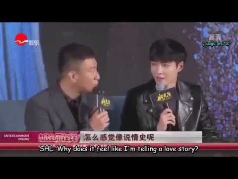 [REQUESTED][ENGSUB] Sun Hong Lei & Zhang Yixing Go Fighting CP - TBABM好先生 Press Con