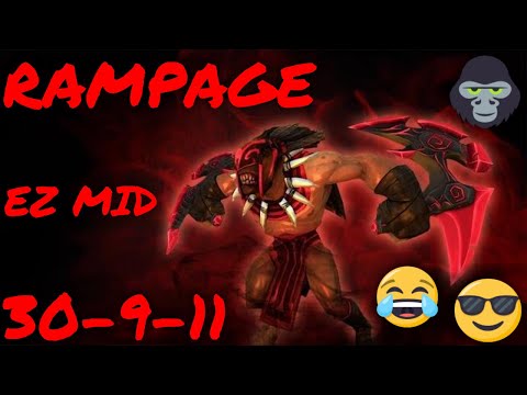 Bloodseeker Rampage - Dota 2 - Patch 7.24